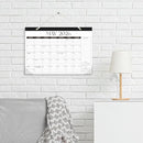 Desk Calendar 2025-2026, Monthly Desktop Large Calendar Runs Until December 2026 17" x 12" Desk Wall Planner for Family Office Teacher School, Black-White by TinyTreasures Baby Boutique