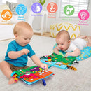 2 PCS High Contrast Crinkle Baby Books 0-6 Months Interactive Sensory Baby Toys 9-12 Month Montessori Activities Touch Feel Infant Book 0-3-6 Month Car Seat Travel Essentials Newborn Development Gift by TinyTreasures Baby Boutique