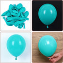 RUBFAC 129pcs Teal Blue Balloons Different Sizes 18 12 10 5 Inch Latex Turquoise Teal Balloon Garland Arch for Party Decoration Birthday Wedding Engagements Anniversary Baby Shower Party Supplies by TinyTreasures Baby Boutique