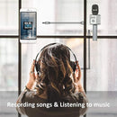 BONAOK Wireless Bluetooth Karaoke Microphone,3-in-1 Portable Handheld Karaoke Mic Speaker Machine Home Party Birthday for All Smartphones Q37 (Space Gray) by TinyTreasures Baby Boutique