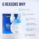 VieBeauti Teeth Whitening Kit with LED Light for Sensitive Teeth, 35% Carbamide Peroxide, Remineralizing Gel for Fast Results Mint by CozyNest Decor