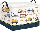 HIYAGON Rectangular Car Basket Kids Baby Storage Basket Toy Storage Bin Organizer Box Car Room Decor(Vehicle) by TinyTreasures Baby Boutique