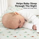 KeaBabies 2-Pack Organic Crib Sheets for Boys, Girls - 52x28 Fitted Crib Mattress Sheet Neutral, Breathable Jersey Cotton Cover for Baby Bed, Toddler Mattress, Soft & Cute Prints (Roarsome) by TinyTreasures Baby Boutique