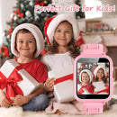 Smart Watch for Kids Gift for Girls Age 5-12, 1.54" Touch Screen Watch with HD Camera Video 24 Games Music Pedometer Flashlight Alarm Clock, Gifts for 7 8 9 10 Year Old Girls Boys by TinyTreasures Baby Boutique