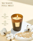 M&SENSE Fudgy Cocoa Brownie Scented Candle Home Decor, Natural Soy Wax,4.1oz 60 Hours Long Lasting Slow Burning, Aromatherapy Candle for Stress Relief by CozyNest Decor