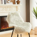 AMTOVO Faux Fur Rug, Light Grey Small Area Rug, Fluffy Sheepskin Rug, Fuzzy Ultra Soft 2 x 3 ft Shag Rugs for Bedroom Sofa Throw Cushion Room Decor, Sheepskin by CozyNest Decor