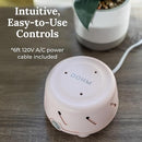 Yogasleep Dohm Uno White Noise Sound Machine, Natural Pink Noise from a Real Fan, Adjustable Tone & Noise Canceling for Office Privacy & Meditation, Sleep Aid for Travel, Baby & Adults (Pink) by TinyTreasures Baby Boutique