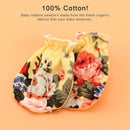 BQUBO Newborn Infant Toddler Mittens No Scratch Cotton Elastic Wrist Gloves Hypoallergenic for 0-6 Months Baby Boys Girls by TinyTreasures Baby Boutique