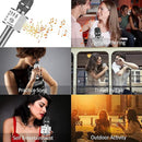 BONAOK Wireless Bluetooth Karaoke Microphone,3-in-1 Portable Handheld Karaoke Mic Speaker Machine Home Party Birthday for All Smartphones Q37 (Space Gray) by TinyTreasures Baby Boutique