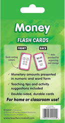 Teacher Created Resources Money Flash Cards (EP62047) 3-1/8" x 5-1/8" by TinyTreasures Baby Boutique