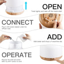 WGGE Essential Oil Diffuser, 500ml Premium Ultrasonic Vaporizer Aromatherapy Diffuser with 7 Color Changing, Timer, and Waterless Auto-Off with Remote Control. by TinyTreasures Baby Boutique