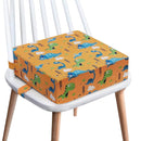 Toddler Booster Seat for Dining Table - 4in Cushion, Portable Booster for Baby, Adjustable Kids Chair Height, Washable Seat Pad Mat by TinyTreasures Baby Boutique