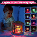 Baby Musical Light Up Toys 0-6 Months Tummy Time Ocean Projector Rotating Infant 0-3 4 5 6 7 8 9 Months Baby Aquarium Crawling Pink Toys Babies 6-12 Month Girls 1 2 Year Old Birthday Newborn Gifts by TinyTreasures Baby Boutique