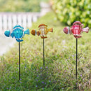 Garden Solar Lights,21.3''H 3Pack Clownfish Outdoor Figurine Lights,Waterproof Garden Decor with Led Lights, Decorative Garden Stake for,Yard,Patio,Lawn by GreenHaven Gardens