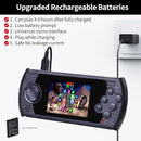 16 Bit Handheld Game for Kids Built-in 230 HD Classic Retro Video Games USB Rechargeable 3.0 Inch Childrens Travel Electronics Toys Portable Gaming Player System Gift for Boys Girls Ages 4-8-12 by TinyTreasures Baby Boutique