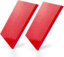 CARTINTS 2pack Squeegee Blades Replacement Mini Squeegee, 5.1x 2 inch, for Cleaning Glass, Shower Door and Car Windows and Screen Printing,Red by GreenHaven Gardens