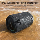 Bluetooth Speaker Wireless,IP67 Waterproof & Dustproof Portable Speaker with Lights,15W Loud Stereo Sound, 2500mAh Battery All Day Playtime, TWS Pairing, BT5.3, Home/Party/Outdoor/Beach (Black) by TinyTreasures Baby Boutique