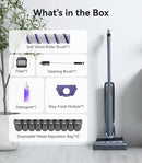 NARWAL S30 Pro Wet Dry Vacuum Cleaner with 20000Pa Suction, Cordless Vacuum Mop for Hard Floors, Tangle-Free Hair-Cutting, 180° Lie Flat, 194°F Self-Cleaning, Disposable Waste Bag, Edge Cleaning by CozyNest Decor