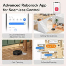 roborock Q8 Max Robot Vacuum and Mop Cleaner, DuoRoller Brush, 5500Pa Strong Suction, Lidar Navigation, Obstacle Avoidance, Multi-Level Mapping, Perfect for Pet Hair by CozyNest Decor