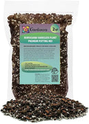 Monstera Borsigiana Soil Mix - Expertly Formulated for Strong Root Development - 2 Quart by GreenHaven Gardens