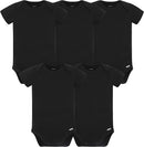 Gerber baby-boys 5 Pack Onesies Multi-packs Bundle Interlock 180 Gsm by TinyTreasures Baby Boutique
