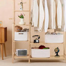 Large Storage Baskets for Shelves, Closet Organizers Bins for Clothes Blanket Towels, Baby Nursery, Toy Baskets Box, Woven Rope Baskets, 17 x 13 x 7.5”, 3 Packs Off White by CozyNest Decor