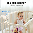 AMACOOL Battery Operated Stroller Fan Flexible Tripod Clip On Fan with 3 Speeds and Rotatable Handheld Personal Fans for Car Seat Crib Bike Treadmill (Beige) by TinyTreasures Baby Boutique