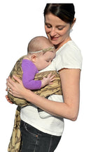 Lite-on-Shoulder Baby Sling Carrier, Open Tail,Ergonomic, 100% Cotton, Adjustable by TinyTreasures Baby Boutique