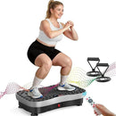 AXV Vibration Plate Exercise Machine Whole Body Workout Portable Mini Vibrate Fitness Platform Lymphatic Drainage Machine for Weight Loss Shaping Toning Wellness Home Gyms Workout (Mini) by CozyNest Decor