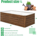SnugNiture Galvanized Raised Garden Bed 6x3x2FT Outdoor Large Metal Planter Box Steel Kit for Planting Vegetables, Flowers by GreenHaven Gardens