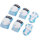 Youth/Kids Knee Pads Elbow Pads Wrist Guards Protective Gear Set for 3-15 Years Child Roller Skates, Skateboard, Cycling, Inline Skating, BMX Bike, Balance Bike, Scooter Riding and Other Outdoor Sports by TinyTreasures Baby Boutique