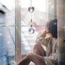 Memorial Gifts Crystal Suncatcher,Unique Sympathy Gifts for Loss of Loved One,Rainbow Maker Bereavement Gifts Box for Loss of Father Mom Dad Son Daughter Husband Brother Grandmother (Husband) by GreenHaven Gardens