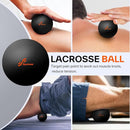 Sportneer 4 in 1 Foam Roller Set: Dual Textures Foam Roller, Foot Roller, Lacrosse Ball, Traction Massage Ball with String, Deep Massage Roller for Whole Body Release, Physical Therapy by CozyNest Decor