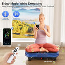 Vibration Plate Exercise Machine, 180 Speed Levels Vibration Plate for Lymphatic Drainage, Whole Body Workout Vibrating Fitness Platform, Effective for Weight Loss, Shaping, Toning & Wellness by CozyNest Decor