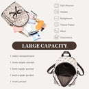 I IHAYNER Girls Bowknot Cute Leather Backpack Mini Backpack Purse for Women by TinyTreasures Baby Boutique