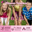Kids Watches for Girls Boys Digital Sport Watch with Step Counter Pedometer Vibration Alarm Clock, No App Waterproof Fitness Tracker Kids Watch Boys Girls Teens Students Ages 5-16 by TinyTreasures Baby Boutique