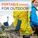 SOWO Portable Bluetooth Speaker, IPX7 Waterproof Wireless Bluetooth Speaker, Bassboom Technology, 25W Loud Stereo Sound, LED Light with TWS Pairing, 16H Playtime for Home and Outdoor -Blue by TinyTreasures Baby Boutique
