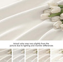 MIULEE Ivory Back Tab Blackout Curtains 102 Inch Long 2 Panels Set for Bedroom, Rod Pocket/Pinch Pleated Thermal Insulated Living Room Darkening Light Blocking Floor to Ceiling Drapes by TinyTreasures Baby Boutique