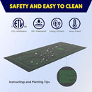 iPower Seedling Heat Mat Waterproof Durable Germination Station Warm Hydroponic Pad for Indoor Home Gardening Seed Starter by GreenHaven Gardens