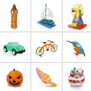 28 Colors 3D Pen Filament Refills Compatible with SCRIB3D MYNT3D PIKA3D 3D Pen for KidsPer Color 10 Feet 1.75mm PLA 3D Printing Pen Filament Refills, NOT FIT 3Doodler Start Pen by TinyTreasures Baby Boutique