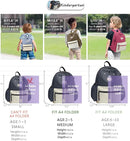 Toddler Backpack for Boys 2-5: Preschool Kindergarten 13" Daycare Backpacks Fit A4 Folder by TinyTreasures Baby Boutique