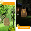 Solar Lanterns Outdoor, KagoLing Solar Hanging Lantern Lights Decorative Christmas Light for Garden Patio Courtyard Lawn, HANDLAN-01 by GreenHaven Gardens