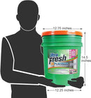 Ultra Fresh 3X Platinum Liquid Laundry Detergent with Fabric Softener, Green - Deep Cleaning Power and Fresh Scent for Washing Clothes by CozyNest Decor