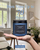 M&SENSE Summer's Night Scented Candle, 11.6oz Natural Soy Wax Clean Non Toxic for Home, Medium 2 Wick Gifts for Men, Up to 70 Hours Burn time, Manly Candles for Bedroom by CozyNest Decor