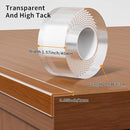 1.57 in x 9.84 FT,Corner Protector Baby,Clear Edge Protector Strip,Sharp Edge Wrap Cover Tape,Self Adhesive Protective Bumper Guards for Cabinet Door,Desk,Glass Table,Bed Furniture and Wall by TinyTreasures Baby Boutique