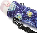 RICHEN Neoprene Water Bottle Carrier Bag with Adjustable Shoulder Strap,Insulated Water Bottle Cover for Stainless Steel/Glass/Plastic Bottles by TinyTreasures Baby Boutique