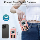 Digital Camera,Autofocus 4K Vlogging Camera for Photography with 32GB Card,48MP Portable Compact Point and Shoot Kids Digital Cameras for Kids Boys Girls with 18X Zoom,Anti-Shake by TinyTreasures Baby Boutique