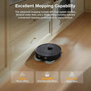 roborock Qrevo Series Robot Vacuum and Mop, 8000Pa Suction, Upgraded from Qrevo S, Anti-Tangle Brushes, Smart Obstacle Avoidance, Auto Mop Washing, All-in-One Dock, 200RPM Spinning Mops, Black(QV 35A) by CozyNest Decor