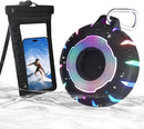 HEYSONG Bluetooth Shower Speaker + Waterproof Phone Pouch – Rugged & Ready for Any Wet Adventure by TinyTreasures Baby Boutique