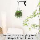 Bird Feeder Hanger,Hummingbird Feeder Hanger,Bird Feeder Hangers for Outside,Plant Hangers Indoor Wall Mount,Hanging Basket Hooks,Plant Hooks & Hangers,45°~180° Rotatable,16 Inch 4 Pack by GreenHaven Gardens